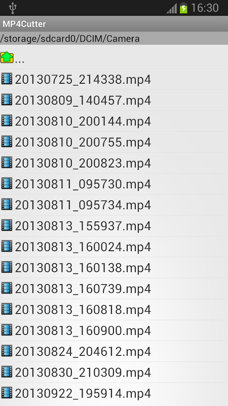 Screenshot 2 Mp4cutter
